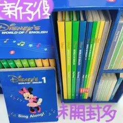 未開封多✨ 新子役 シングアロング DVD CD DWE ディズニー英語システム