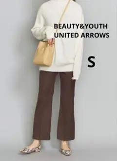 BEAUTY&YOUTH UNITED ARROWSトリコチンフレアパンツ◆