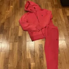 ポロラルフローレン フード付きスウェットパーカーセットアップ