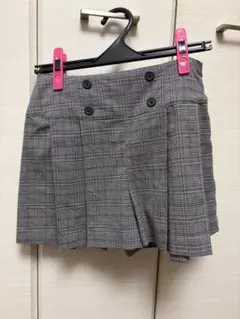 グレイル　ミニスカート風パンツ　M グレ系