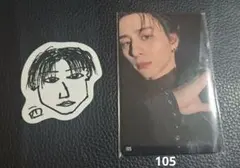 INI XQUARE 西洸人 MJ画伯 ステッカー　7000円トレカセット