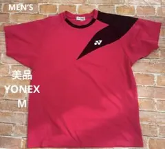 美品YONEX ヨネックス Tシャツ M ピンク×ブラック 美品 スポーツウェア