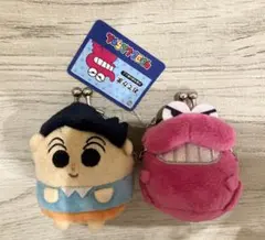 おてがま　風間くん　ワニ山さん　2点セット　クレヨンしんちゃん　がま口