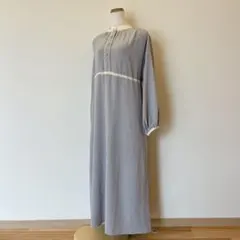 noahl ノアル バックリボンバイカラーワンピース【cocoさんコラボ第2弾】