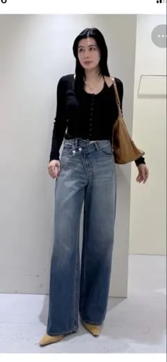 2026年最新】cross waist wide straight moussyの人気アイテム - メルカリ