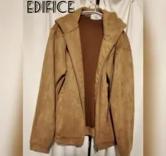 【EDIFICE】パーカー　キャメル