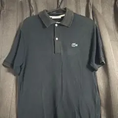 LACOSTE ラコステ ポロシャツ メンズ ブラック サイズ4のサムネイル