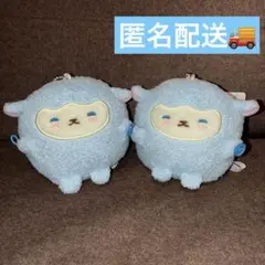 映画　すみっコぐらし　なかよしボールチェーン付き　ぬいぐるみ　おつきのコ　２点