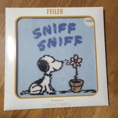 新品　FEILER フェイラー スヌーピー 阪急限定品イエローのサムネイル