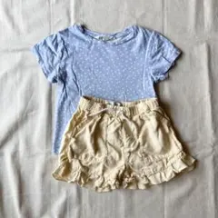 H&M zara 半袖Tシャツ　ショートパンツ　セット