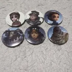 第五人格缶バッチ6個セット