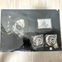 鬼滅の刃 お楽しみくじ 不死川玄弥 クリアファイル、缶バッジ、キーホルダーセット