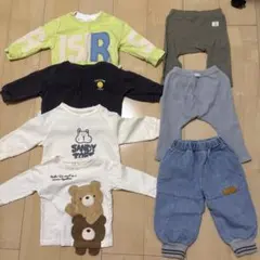 秋冬男の子ベビー服 80サイズ 7点セット