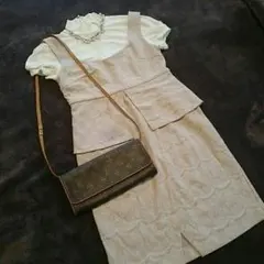 値下げ‼【美品】Jill STUART☆ペプラムワンピース