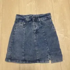 デニムスカート風ショートパンツ