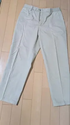 ユニクロ 春夏用パンツ ストレッチ ウエストゴムドローコードあり