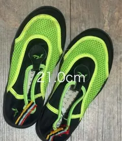 ウォーターシューズ　21.0cm スリッポンタイプ