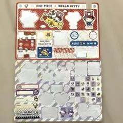 ONE PIECE × HELLO KITTY シールセット 2011年製