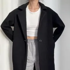 United Arrows ローグコート 黒 ウール