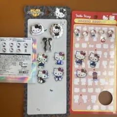 【正規品】ハローキティ　ボンボンドロップシールミニ他　シート1枚分のおすそ分け①