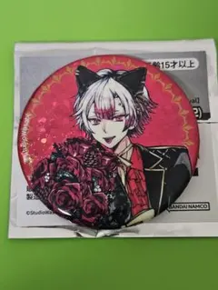 悪魔執事 あくねこ ナンジャタウン ホログラム 缶バッジ アモン A