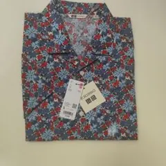 ☆新品タグ付☆UNIQLO F.RISSO シャツ 半袖 花柄 S(男女兼用)のサムネイル
