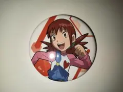 デジモンクロスウォーズ　缶バッジ　陽ノ本アカリ