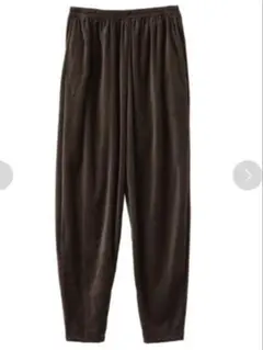 SEA ベロアパンツ ブラウン