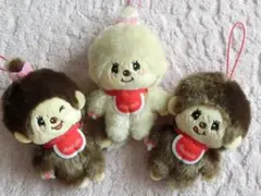 ❁⃘*.゜匿名 ❁⃘*.゜モンチッチ　カラフルマスコット２　３種セット