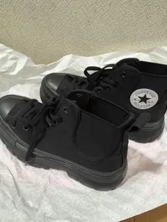 CONVERSE ブラック ハイカットスニーカー