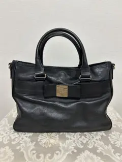 ケイトスペード　レザートートバッグ