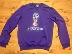 FIFAワールドカップ2018 紫色 スウェットシャツ