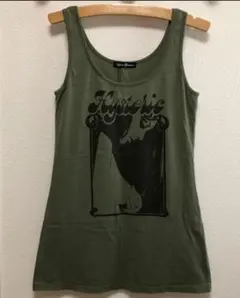 HYSTERIC GLAMOUR タンクトップ カーキのサムネイル