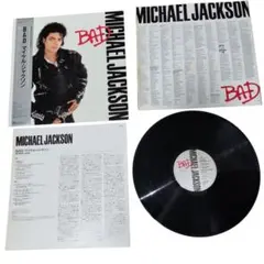 Michael Jackson BAD レコード 日本盤