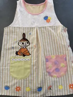 訳あり新品　ムーミン保育士エプロンのサムネイル