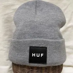 HUF ニット帽 ビーニー グレーのサムネイル