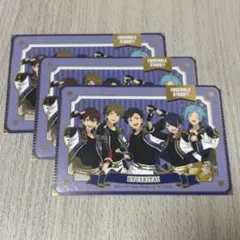 あんスタ　GiGO ノベルティ　箔押しユニットポストカード　流星隊