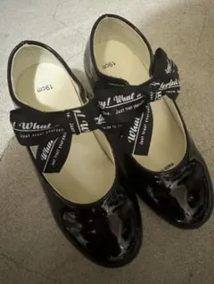 黒のフォーマルシューズ 19cm