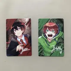 カラフルピーチ トレカ ゆあん じゃぱぱ セット　展示会　だるま