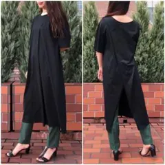 新品　theory luxe  20AW ウォッシャブル　2wayチュニック　白