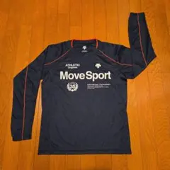 MoveSport ネイビー長袖トップス　Mサイズ