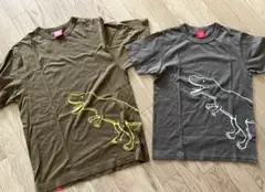 オジコ　ojico 親子ペア　恐竜　シャボン玉　Tシャツ 2枚セット