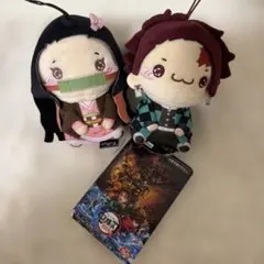 鬼滅の刃 もちぴこマスコット 竈門炭治郎 竈門禰豆子 묶음 판매
