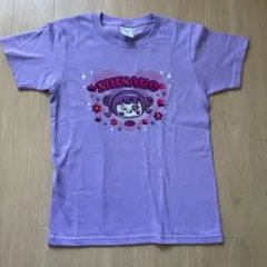 三つ編みツインテールしなこTシャツ パープル 140cm