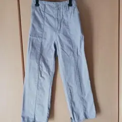 ハニーズ　honeys スモーキーパープル ストレート　ジーンズ 　Lサイズ