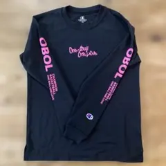 Champion ブラック 長袖Tシャツ 140 OBOL