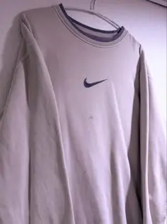 雰囲気抜群 00s NIKE ロゴ ユーロヴィンテージ ボロスウェット