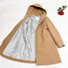 MACKINTOSH PHILOSOPHY フード付きコート　ベージュ　Sサイズ