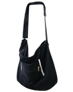 ニュースペーパーバッグ 新品 未使用 キャンバスコットン ポケット ユニセックス