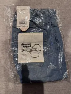 ブランシェス　ガーデナー テーパードデニムパンツ 30cm 青空　ブルー